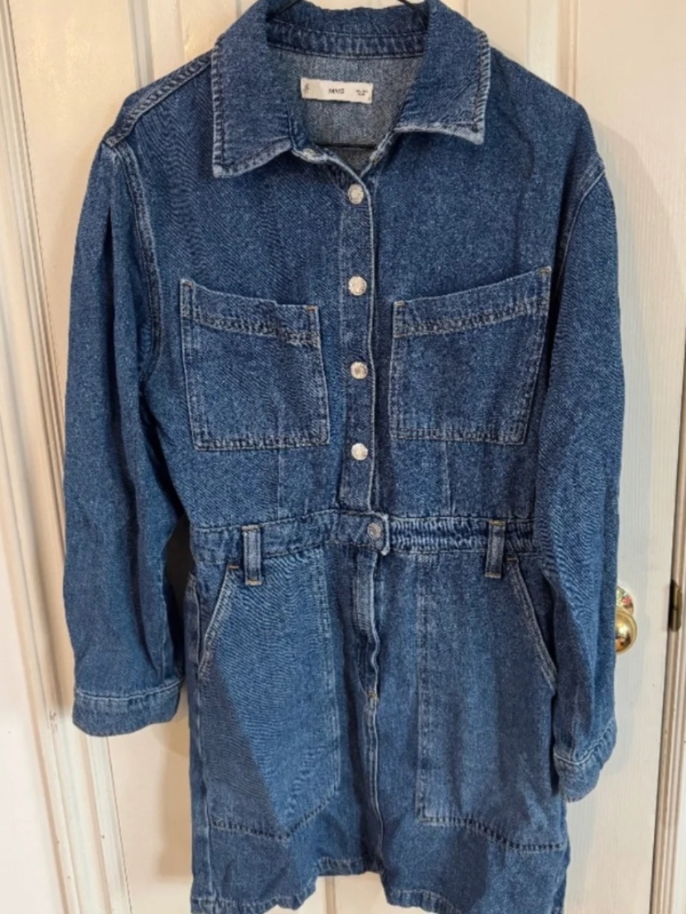Denim Dress - super cute mango * accepting offers